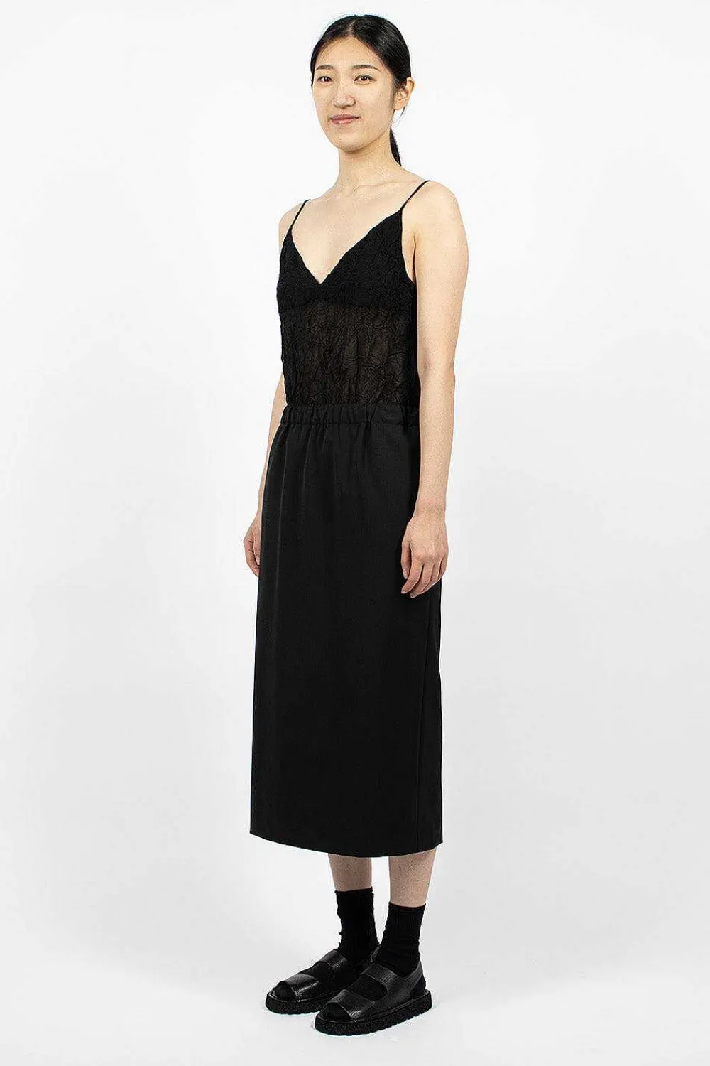 Comme Des Garçons Comme Des Garçons Pencil Skirt Black| Skirts