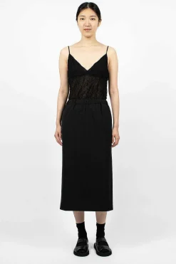 Comme Des Garçons Comme Des Garçons Pencil Skirt Black| Skirts