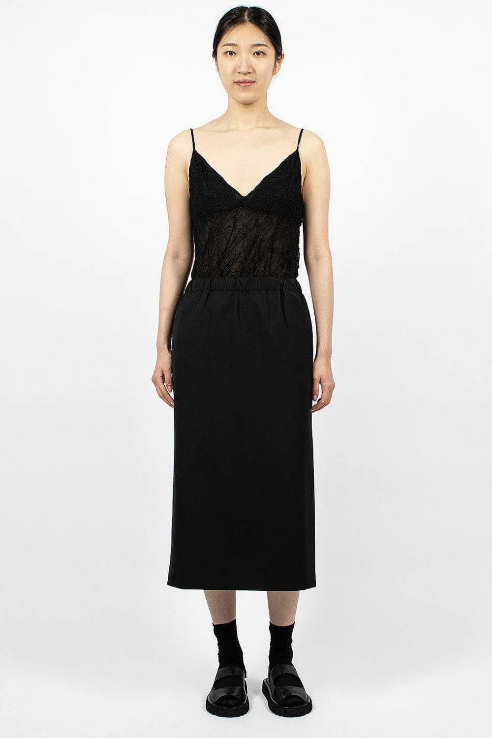 Comme Des Garçons Comme Des Garçons Pencil Skirt Black| Skirts