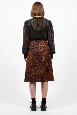 Dries Van Noten Pencil Skirt Leopard| Skirts