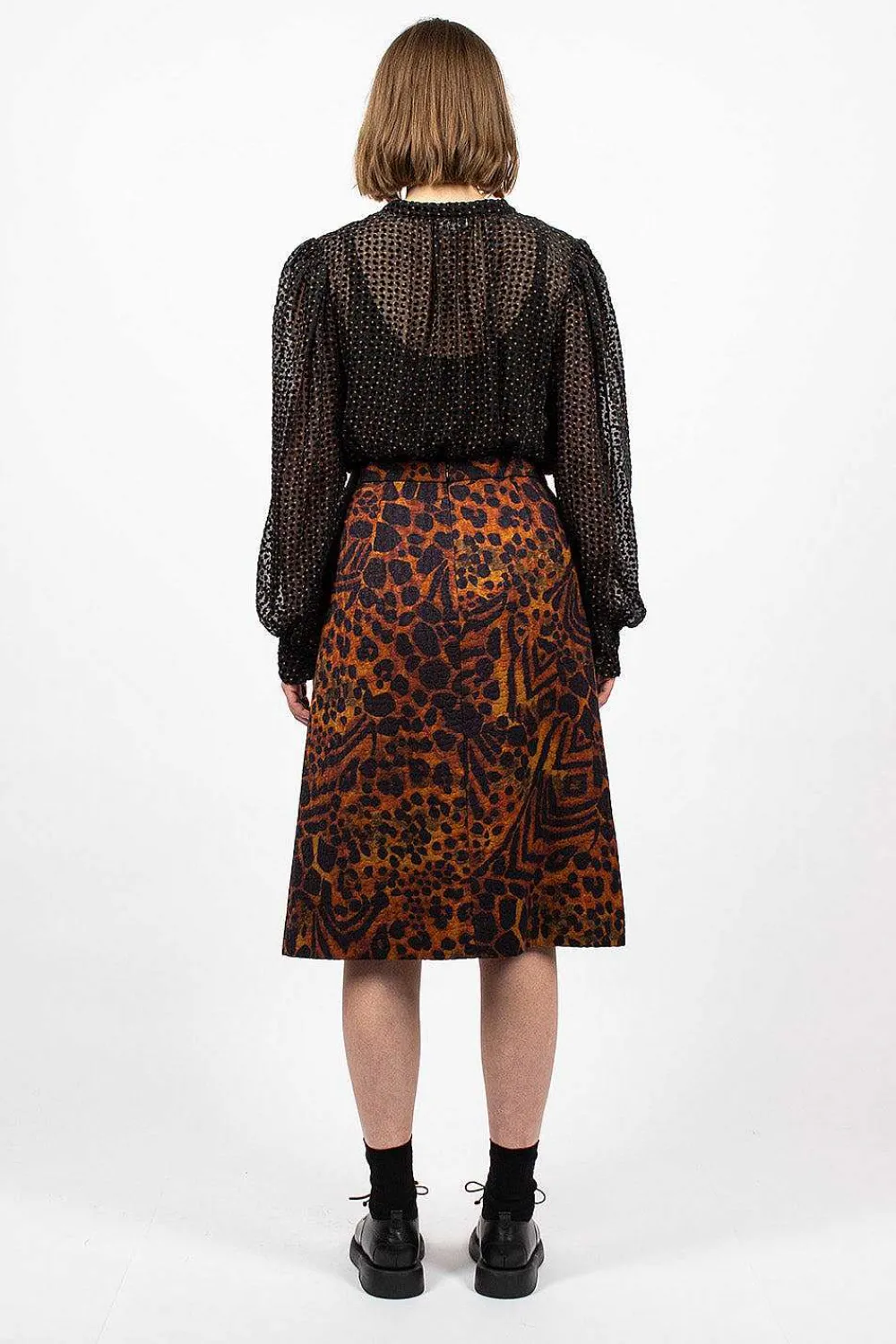 Dries Van Noten Pencil Skirt Leopard| Skirts