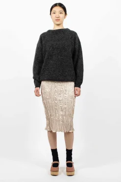 Acne Studios Pencil Skirt Pebble Beige| Skirts
