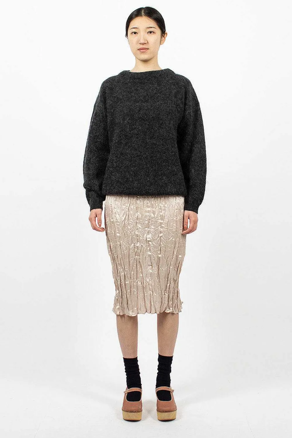 Acne Studios Pencil Skirt Pebble Beige| Skirts