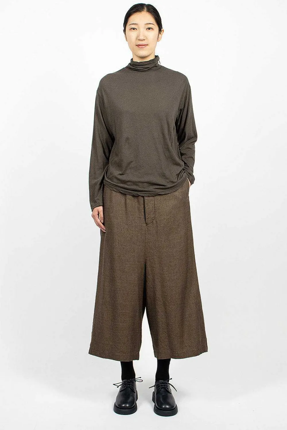 Vlas Blomme Penguin Pant Brown Old Check| Trousers