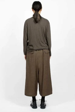 Vlas Blomme Penguin Pant Brown Old Check| Trousers