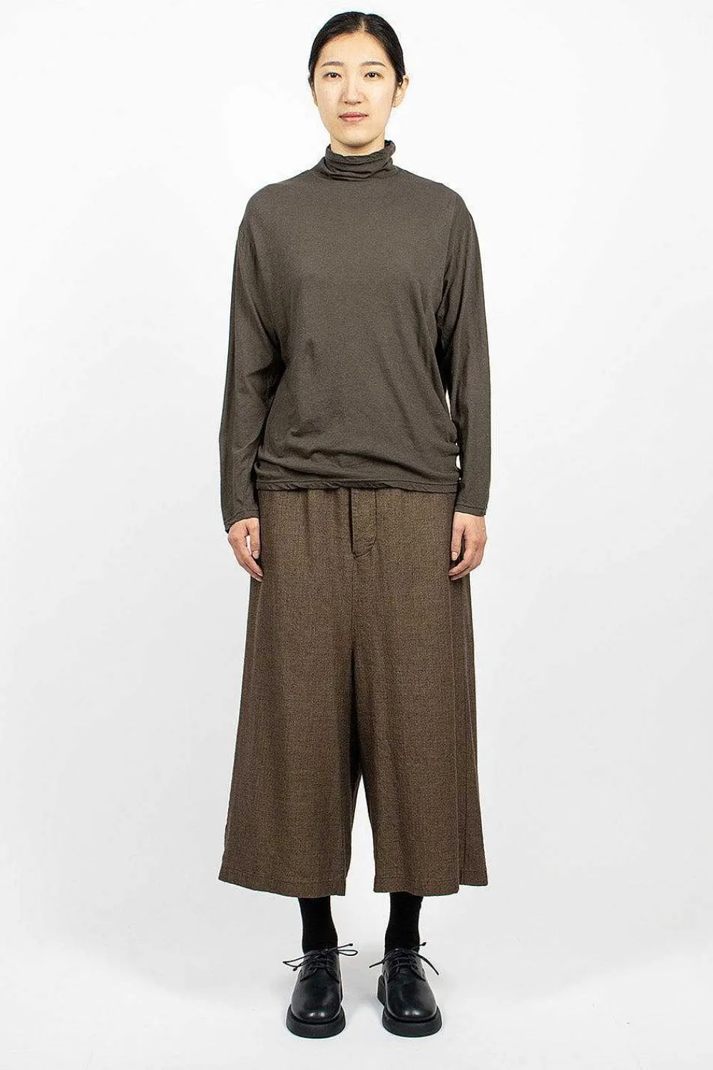 Vlas Blomme Penguin Pant Brown Old Check| Trousers
