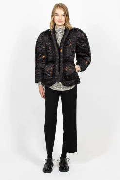 Dries Van Noten Piped Jacket Tortoiseshell| Outerwear