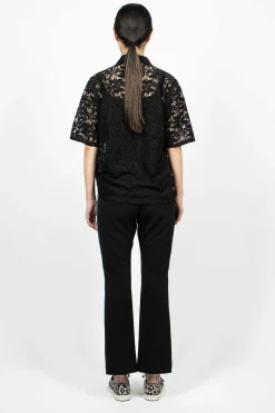 Needles Piping Cowboy Pant Black| Trousers