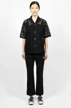 Needles Piping Cowboy Pant Black| Trousers