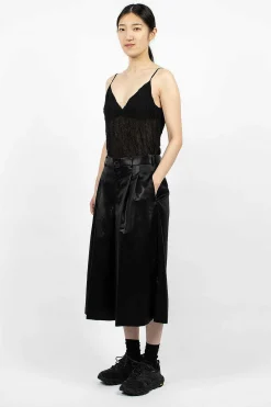 Comme Des Garçons Comme Des Garçons Pleat Culottes Black| Trousers