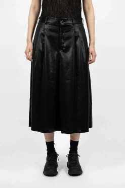 Comme Des Garçons Comme Des Garçons Pleat Culottes Black| Trousers