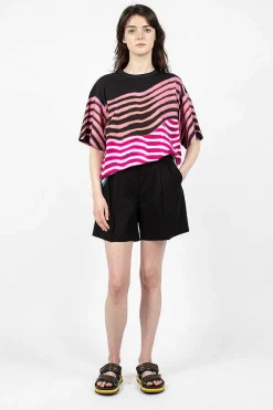 Dries Van Noten Pleat Shorts Black| Trousers