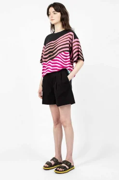 Dries Van Noten Pleat Shorts Black| Trousers