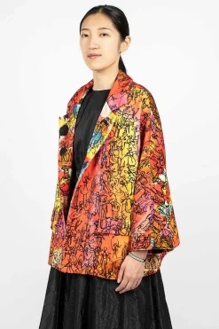 Daniela Gregis Poppy Short Jacket Drawing| Outerwear