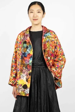 Daniela Gregis Poppy Short Jacket Drawing| Outerwear