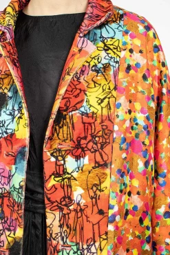 Daniela Gregis Poppy Short Jacket Drawing| Outerwear