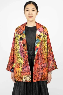 Daniela Gregis Poppy Short Jacket Drawing| Outerwear