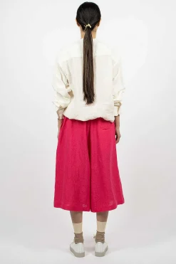Sofie D'Hoore Post Pants Fuchsia| Trousers