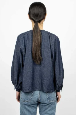 OrSlow Pullover Laced Shirt One Wash| Shirts