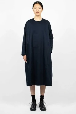 Casey Casey Pyj Rouch Dress Navy| Dresses