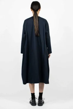 Casey Casey Pyj Rouch Dress Navy| Dresses
