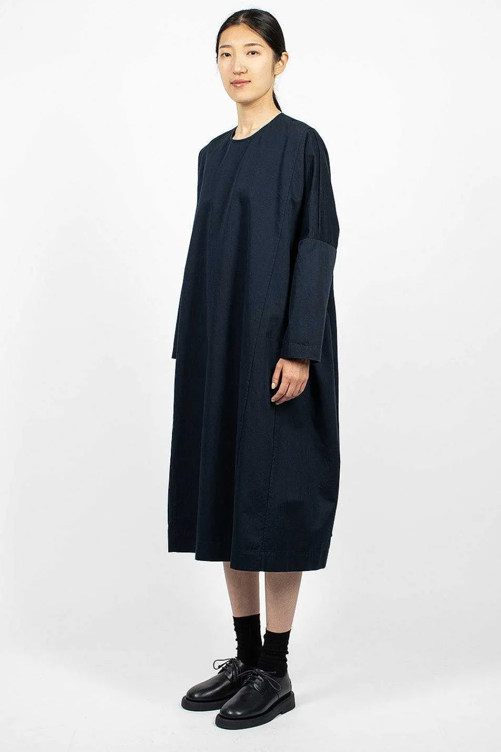 Casey Casey Pyj Rouch Dress Navy| Dresses