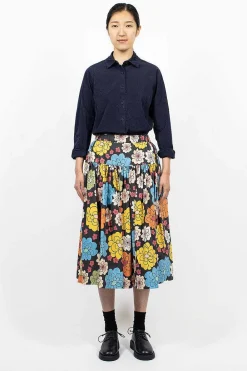 Casey Casey Pyj Skirt Printed Black| Skirts