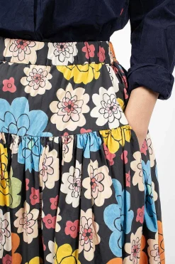 Casey Casey Pyj Skirt Printed Black| Skirts