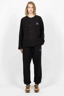 Needles Pyjama Set Black Flannel| Shirts