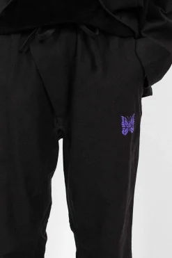 Needles Pyjama Set Black Flannel| Trousers