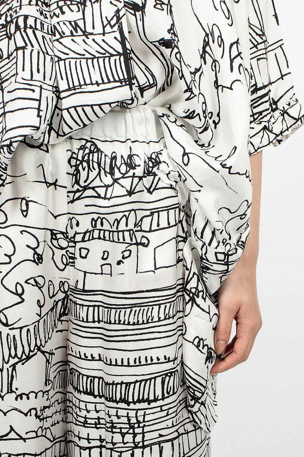 Daniela Gregis Pyjama Trouser Village Print| Trousers
