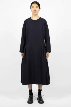 Casey Casey Pyjoline Dress Navy| Dresses