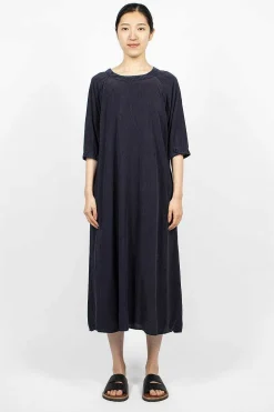 Chez Vidalenc Raglant B Dress Dark Navy| Dresses