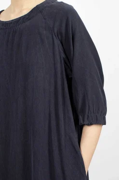 Chez Vidalenc Raglant B Dress Dark Navy| Dresses