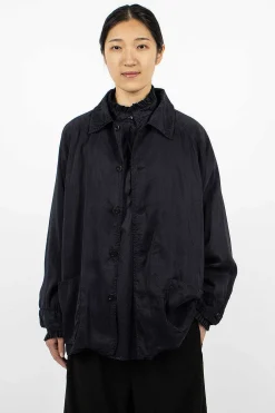 Chez Vidalenc Raglant Jacket Alex Silk| Outerwear