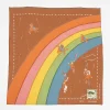 Kapital Rainbow And Horses Printed Bandana Gold| Bandanas