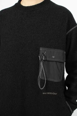 and wander Re Wool Jq Dress Black| Dresses