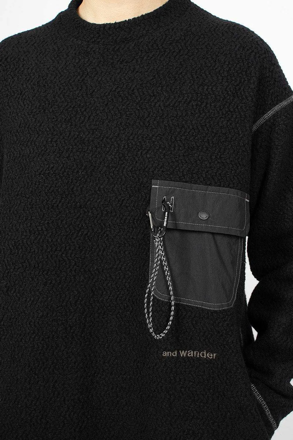and wander Re Wool Jq Dress Black| Dresses