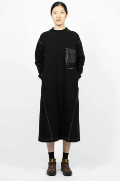 and wander Re Wool Jq Dress Black| Dresses