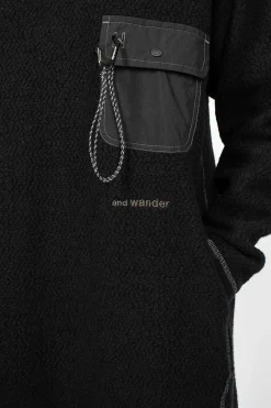 and wander Re Wool Jq Dress Black| Dresses
