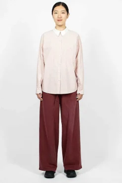Acne Studios Reverse Shirt Pink Stripe| Shirts
