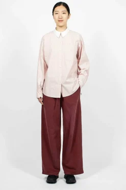 Acne Studios Reverse Shirt Pink Stripe| Shirts