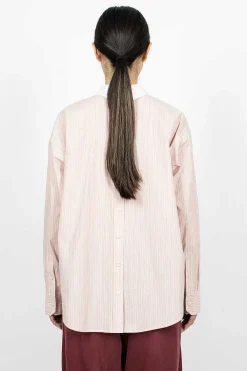 Acne Studios Reverse Shirt Pink Stripe| Shirts
