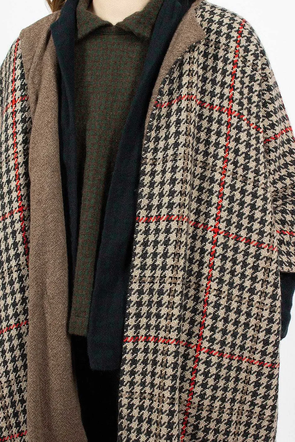 Daniela Gregis Reversible Cashmere Coat Abete| Outerwear
