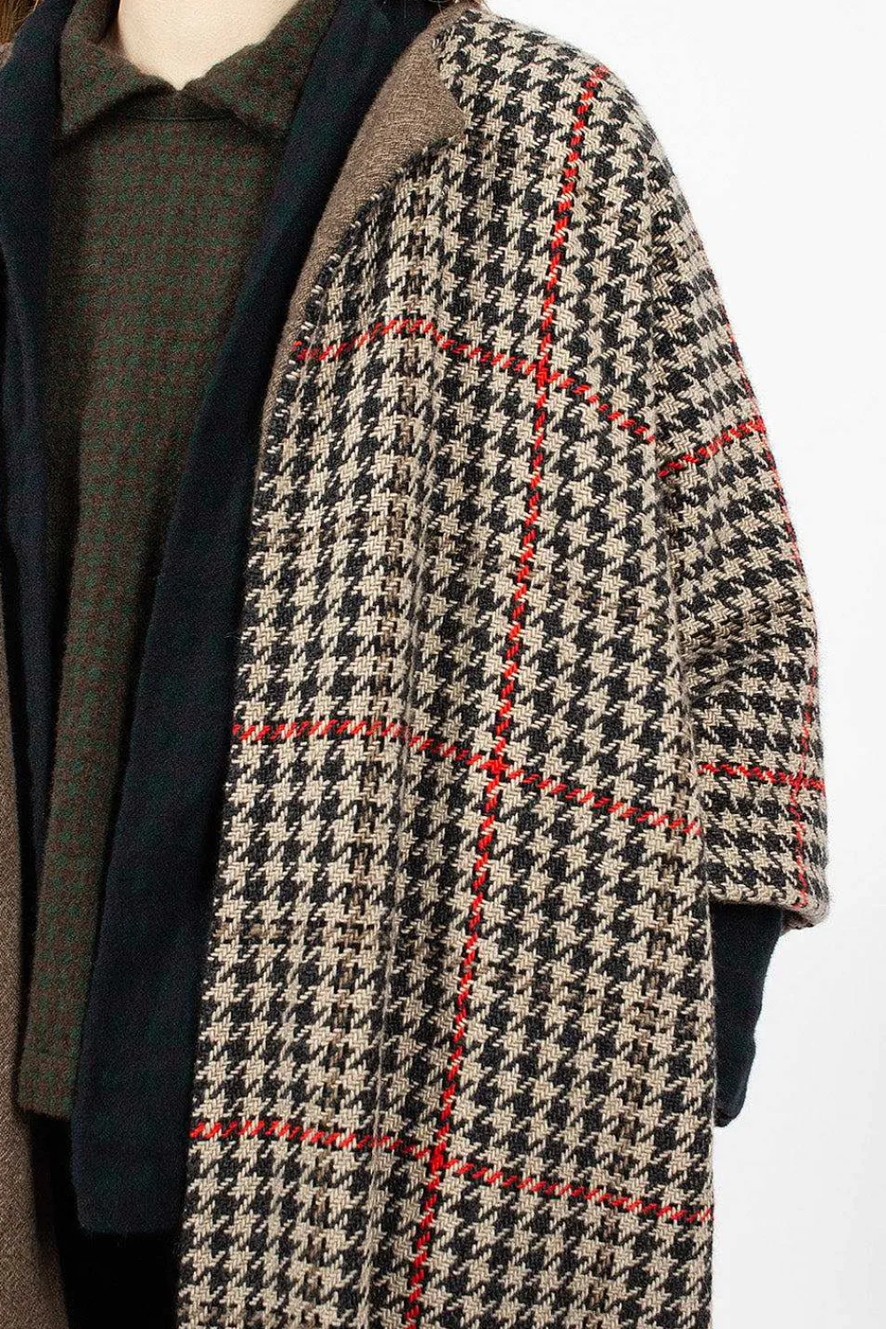 Daniela Gregis Reversible Cashmere Coat Abete| Outerwear
