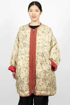 VISVIM Reversible Liner Coat Bandana Red| Bandanas