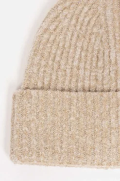 Acne Studios Ribbed Beanie Light Taupe| Hats