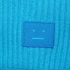 Acne Studios Ribbed Knit Beanie Sapphire Blue| Hats