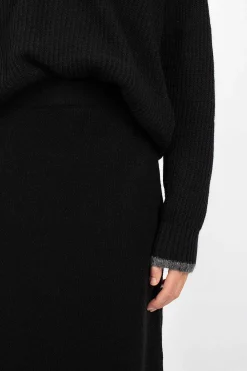 Moncler Ribbed Skirt Cashmere Blend| Skirts