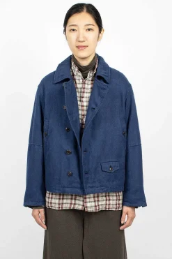 Vlas Blomme Riders Jacket Blue| Outerwear